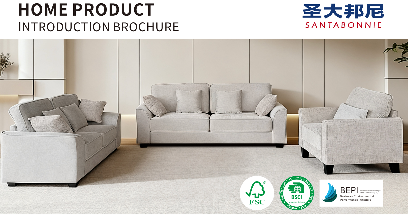 Home furniture brochure